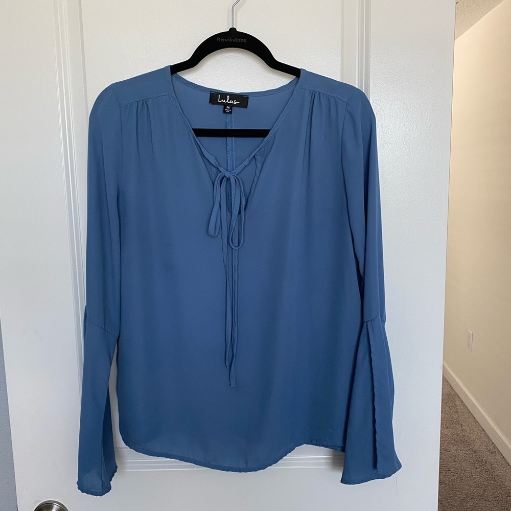 Lulu’s Blue Blouse